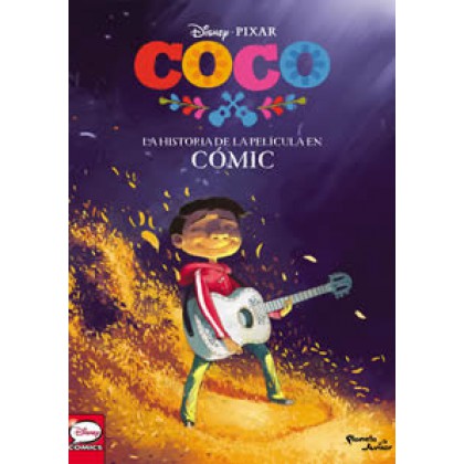 Coco La historia de la película en cómic